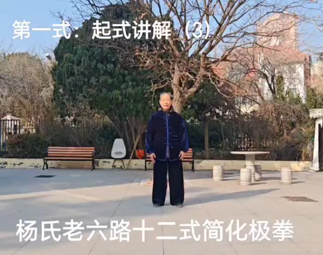 第一式 起式 · 讲解（下）课堂画面