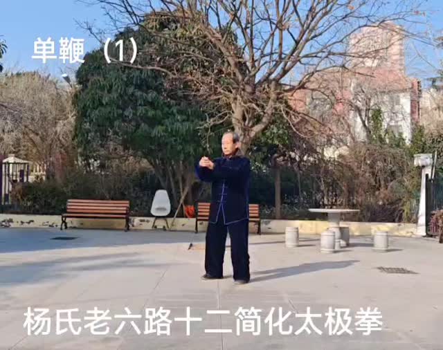 第三式 单鞭（一）课堂画面