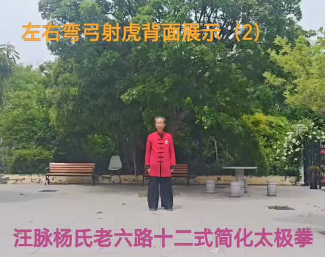 第九式 弯弓射虎（二）· 背面展示课堂画面