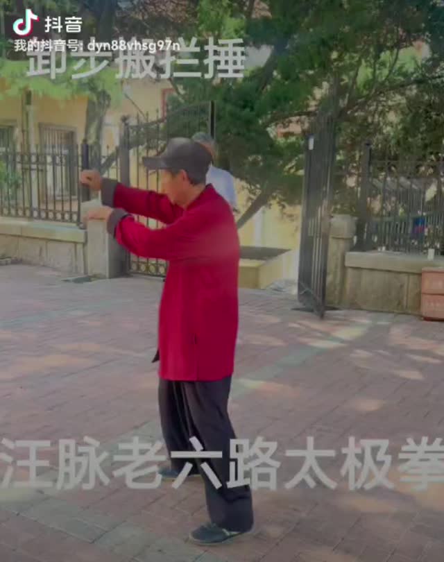 第十式 卸步搬拦捶 · 演示课堂画面