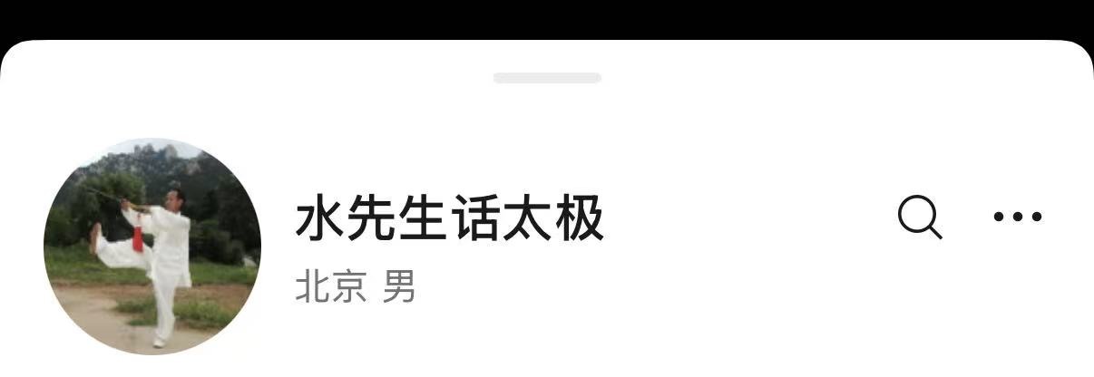 所提供的水先生话太极介绍资料中的头像
